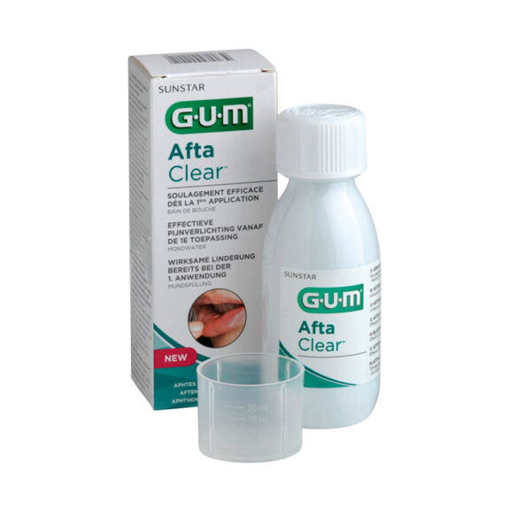 GUM AftaClear Mundspülung  6x120ml | 262108