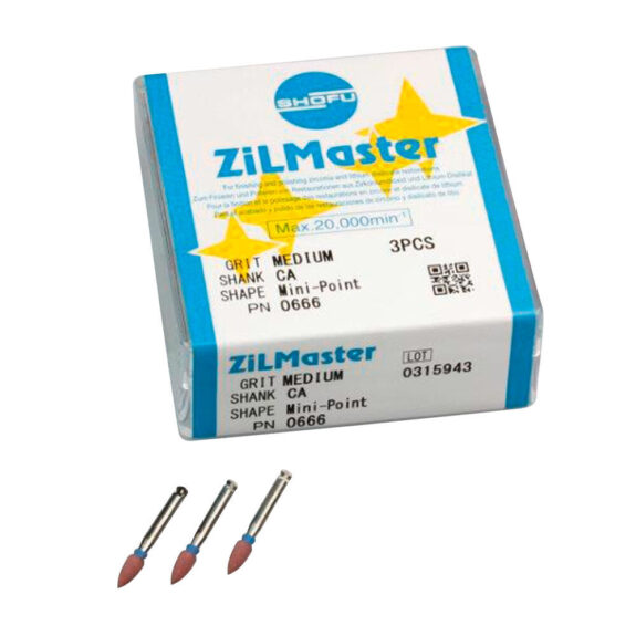 ZiLMaster Mini Point Medium Wkst 3St | 302608