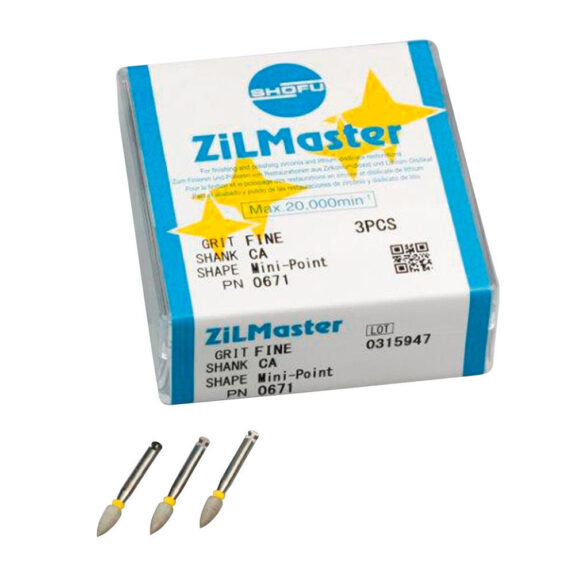 ZiLMaster Mini Point Fine Wkst 3St | 302629