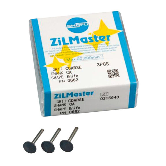 ZiLMaster Coarse CA Knife 3St | 262170