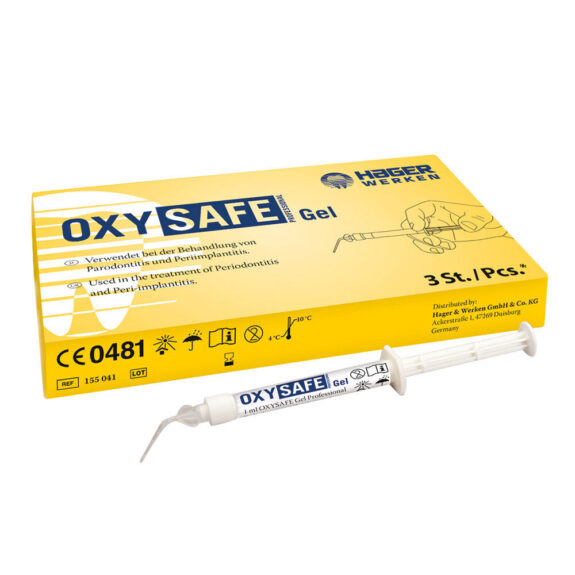 OXYSAFE Gel Spritze Professional   3St | 263777