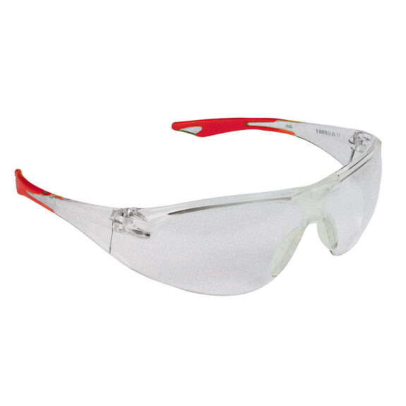 NewStyle Schutzbrille rot transp. -S- St | 264122