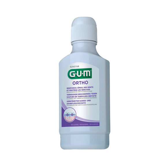 GUM ORTHO Mundspülung  12x300ml | 310093