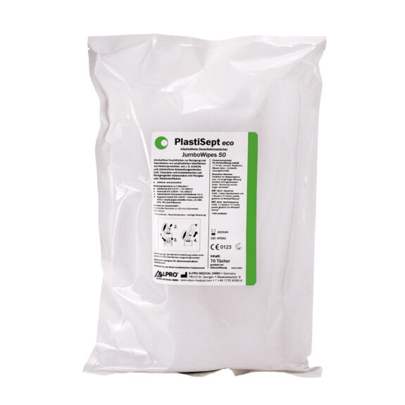 PlastiSept eco JumboWipes 50 12x70St Krt | 310070