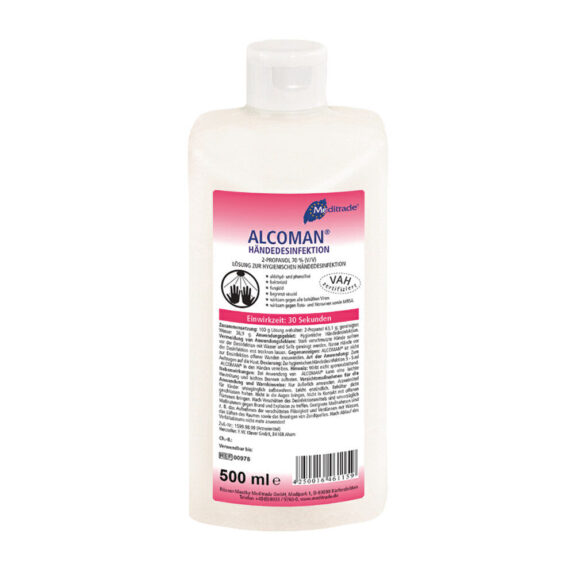 Alcoman+ Händedesinfektion  500ml | 266542