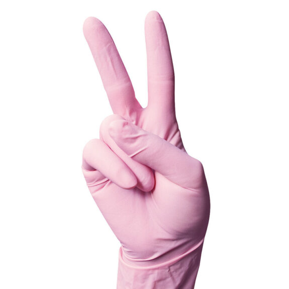 Einmalhandschuhe Latex XS rosa 100St | 290186