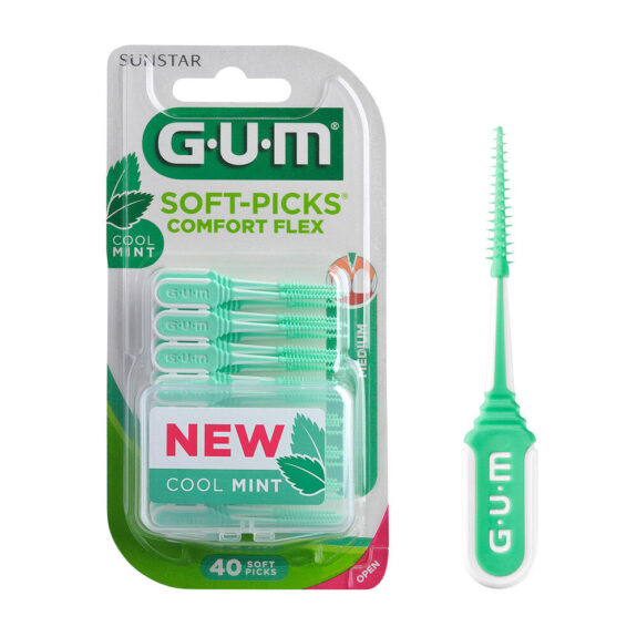 GUM Soft-Picks Minty medium  40St | 267627