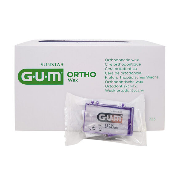 GUM Orthodontic Wachs transpa   Box 24St | 267643