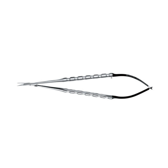 Schere Mikro 18cm SinusLine gebogen St | 303630