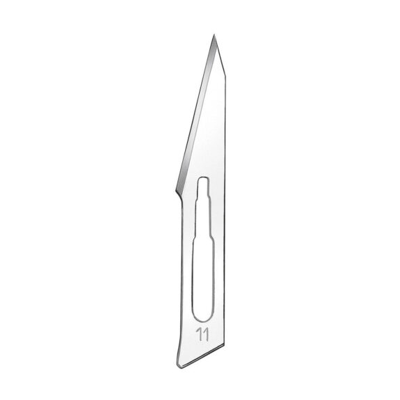 Skalpellklingen steril Fig 11 100St | 310841