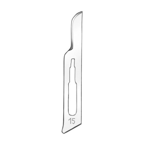 Skalpellklingen steril Fig 15 100St | 310835