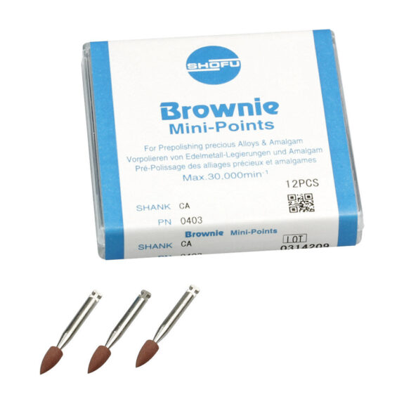 Brownie Minispitze ISO 030 Wst 12St | 304363