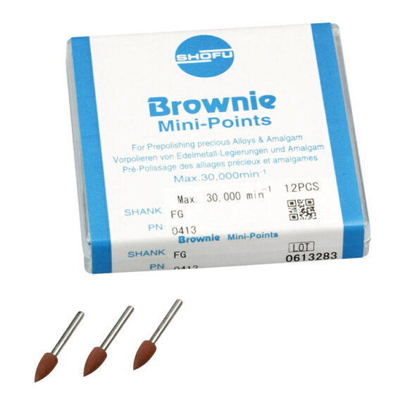 Brownie Minispitze ISO 030 FG  12St | 283276