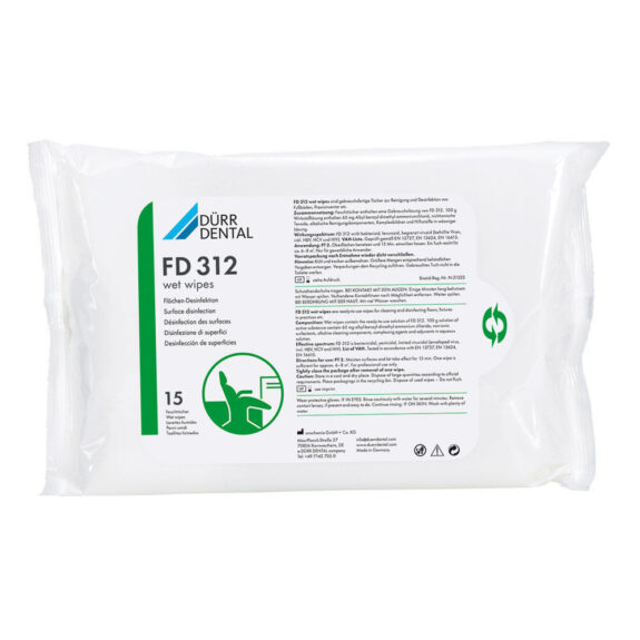 FD 312 Wet Wipes Feuchtt. 15St | 284019