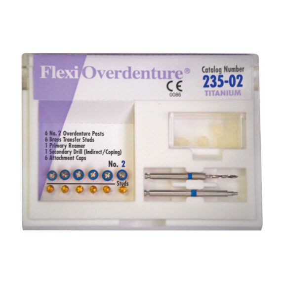 EDS FLEXI OVD Titan-Stifte Gr.2 blau 6St | 286320