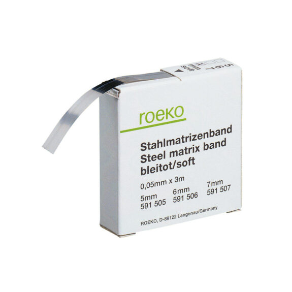 Stahlmatrizenband 6mm/0,05 Sp | 312153