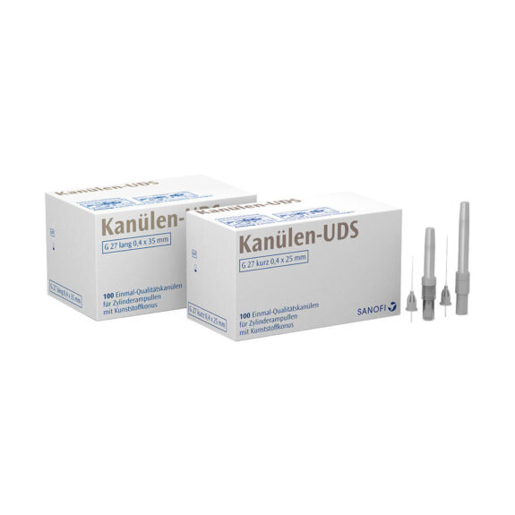 UDS-Kanülen G27 lang 0,4×35 grau 100St | 308031