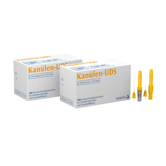 UDS-Kanülen G30 x-kurz 0,3×10 gelb 100St | 308035