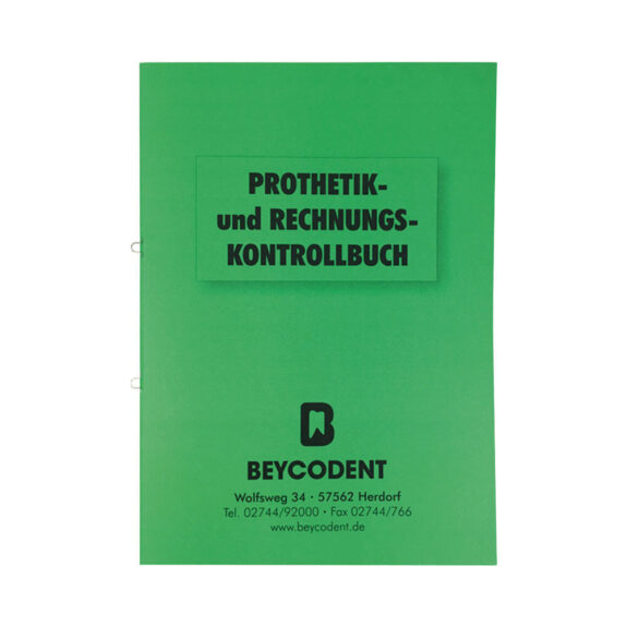 Kontrollbuch Proth.+Rech.81202500 S | 301471